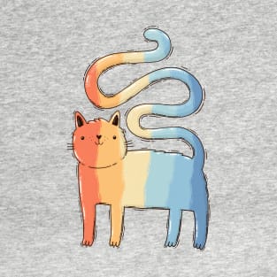 Colorful Cat T-Shirt